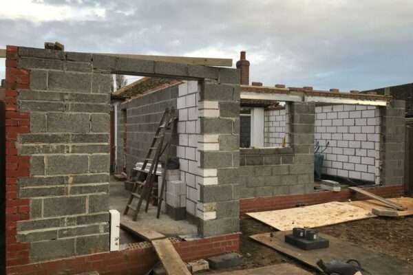 Extension and New Garage in Clacton-on-Sea