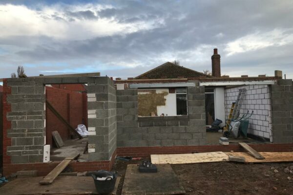 Extension and New Garage in Clacton-on-Sea