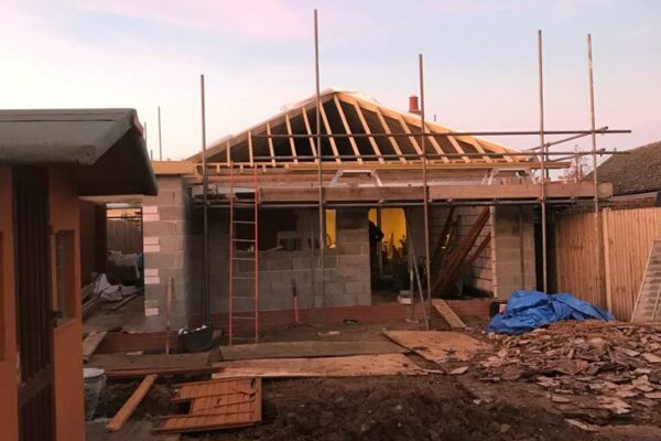 Extension and New Garage in Clacton-on-Sea