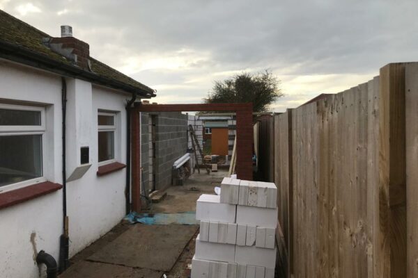 Extension and New Garage in Clacton-on-Sea